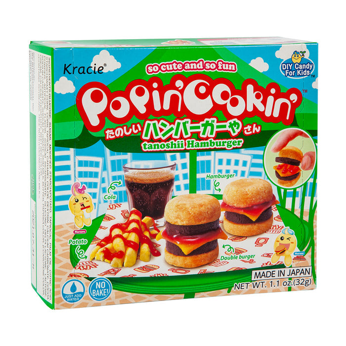 Popin Cookin Burger Shop Japanese Candy Kit - 5 Count