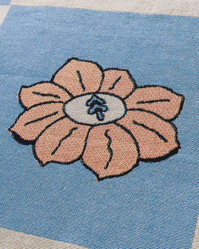 Shop Power To The Parks Woven Blanket Inspired by National Parks | blue-and-natural