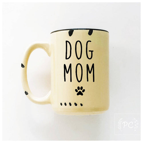 Prairie Chick Prints - Dog mom | ceramic mug