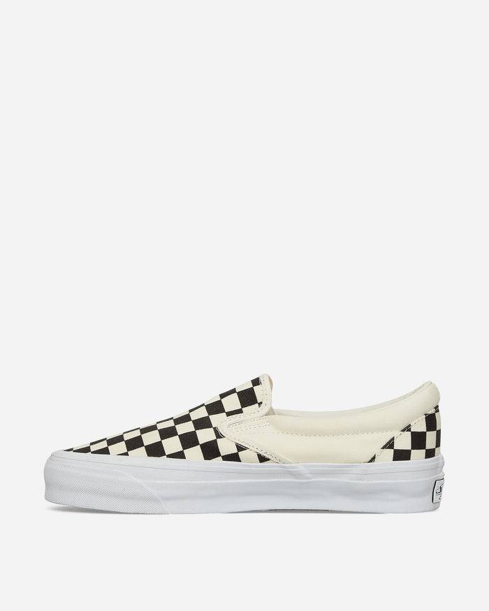 Vans Lx Slip-On Reissue 98 Lx Checkerboard Black/Off White Sneakers Slip-On VN000CSE2BO1