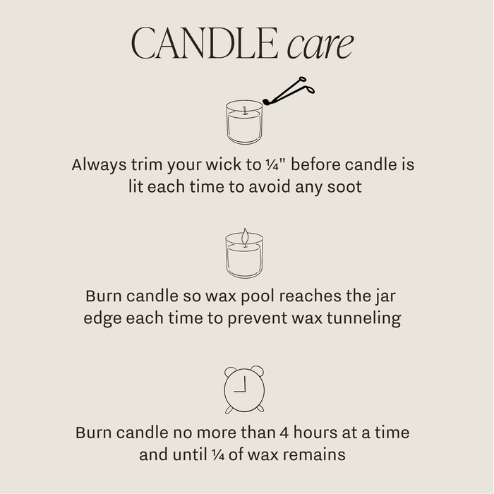 Let It Snow Soy Candle - White Jar - 11 oz - Sweet Water Decor - Candles