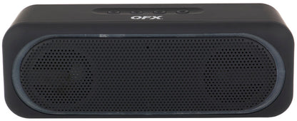 QFX BT-153 Speaker Portable Bluetooth - USB, FM - LED Light