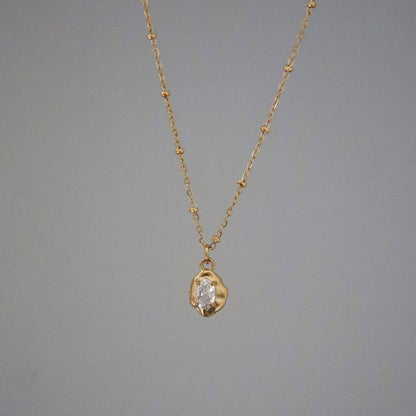Raina Pebble Pendant Necklace