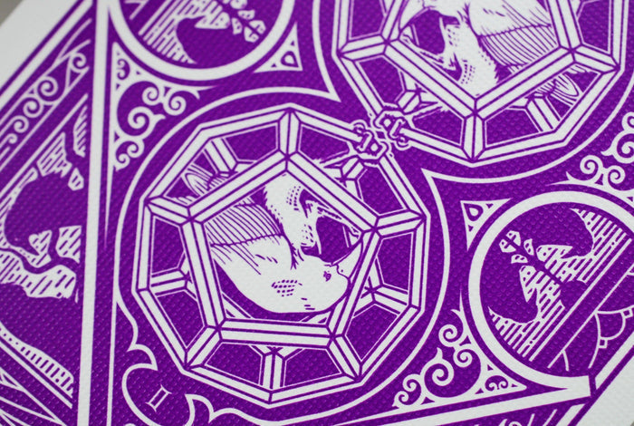 Ravn Purple Haze Playing Cards by Stockholm 17