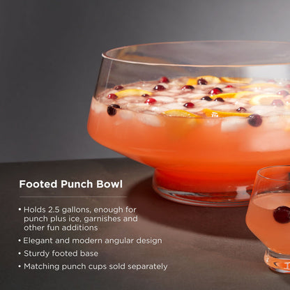 Raye Heavy Base Punch Bowl (Online Only)