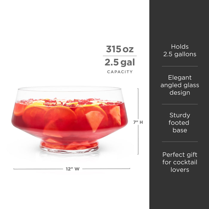 Raye Heavy Base Punch Bowl (Online Only)