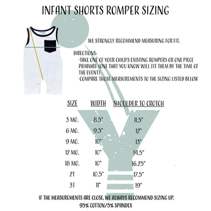 Retro "The One" Shorts Romper