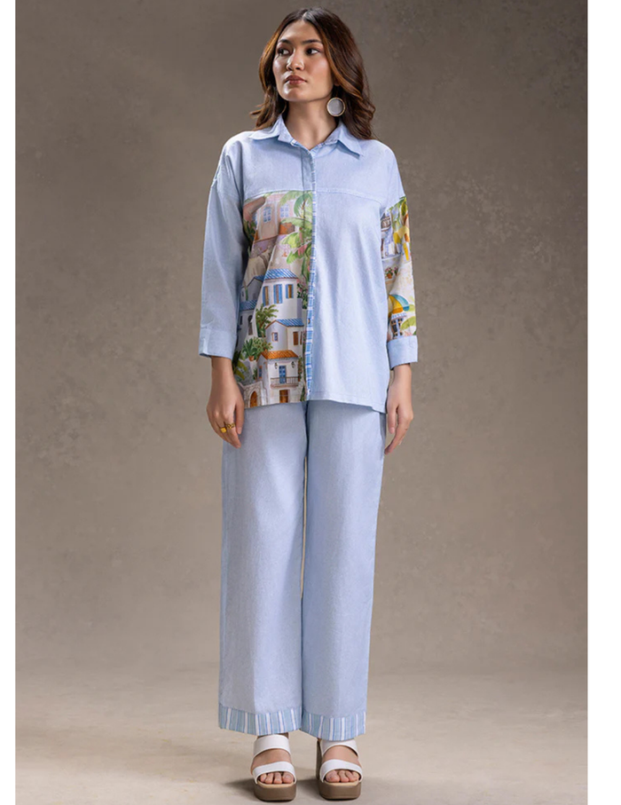 Reviera Printed Shirt and Pants