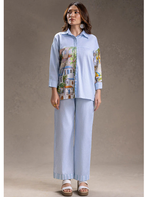 Reviera Printed Shirt and Pants
