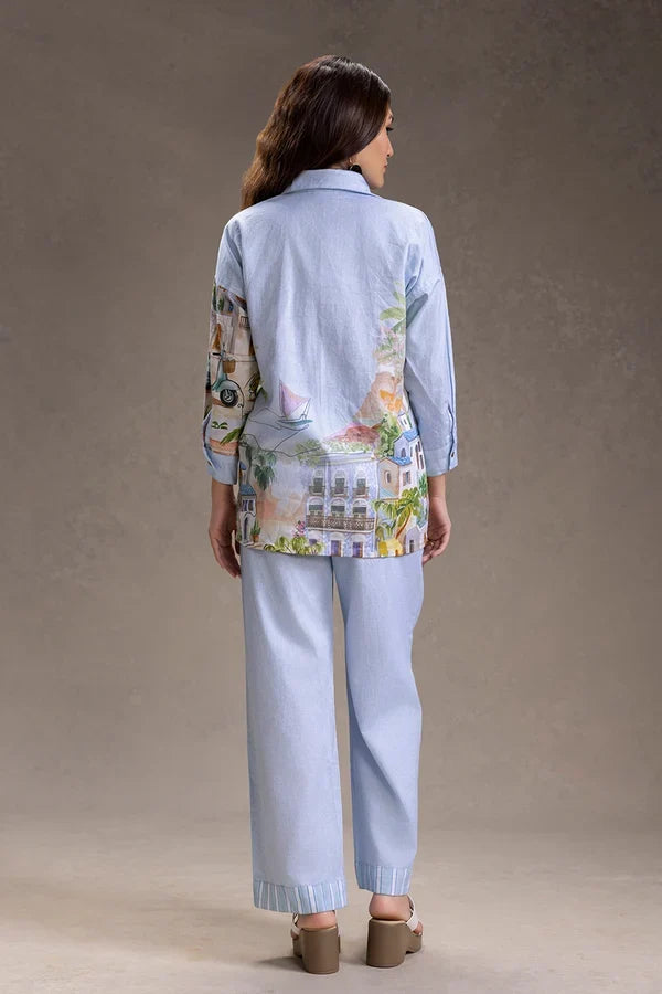Reviera Printed Shirt and Pants