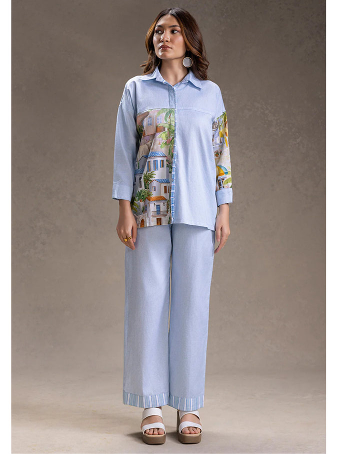 Reviera Printed Shirt and Pants