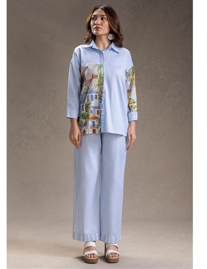 Reviera Printed Shirt and Pants