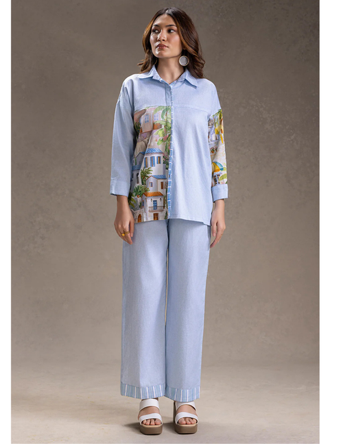 Reviera Printed Shirt and Pants