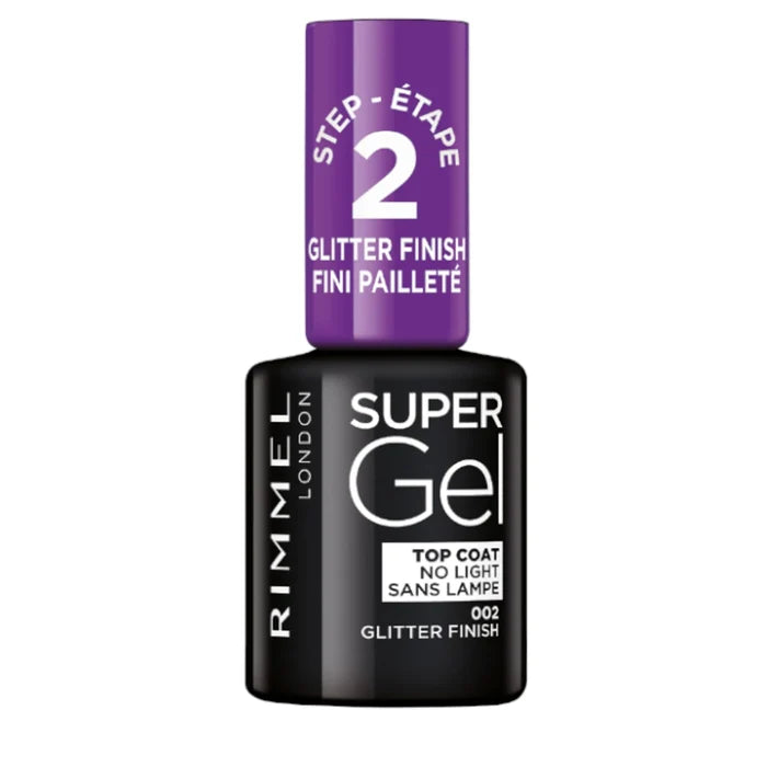 Top Coat Glitter Finish