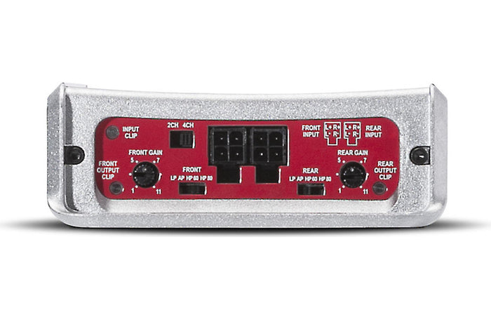 Rockford Fosgate Punch PBR400X4D Compact 4-channel car amplifier â€” 50 watts RMS x 4