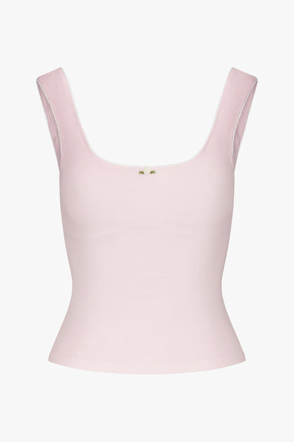 ROMANTIC TOP IN BABY PINK