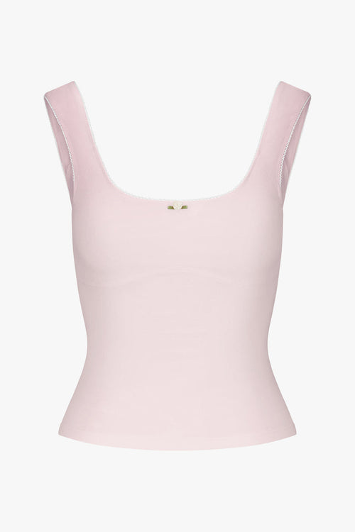 ROMANTIC TOP IN BABY PINK