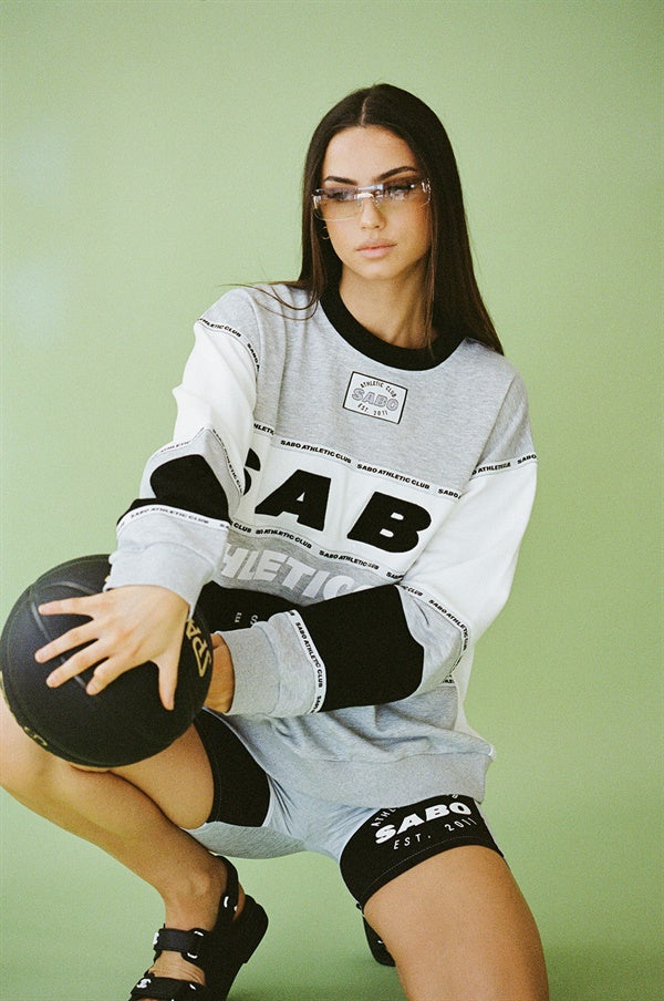 Roulet Vintage Oversized Sweater - Grey