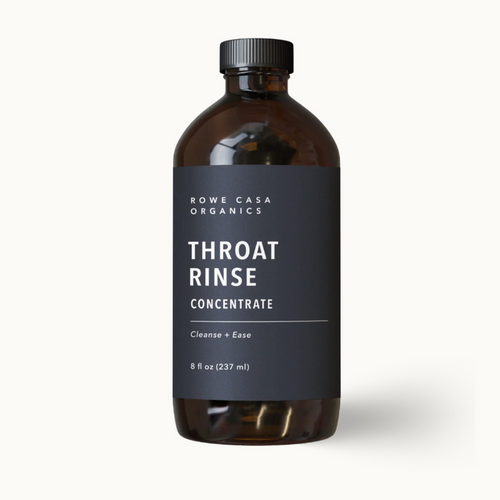Rowe Casa Organics - Throat Rinse Concentrate (Formerly: Sinus + Allergy Throat Gargle)