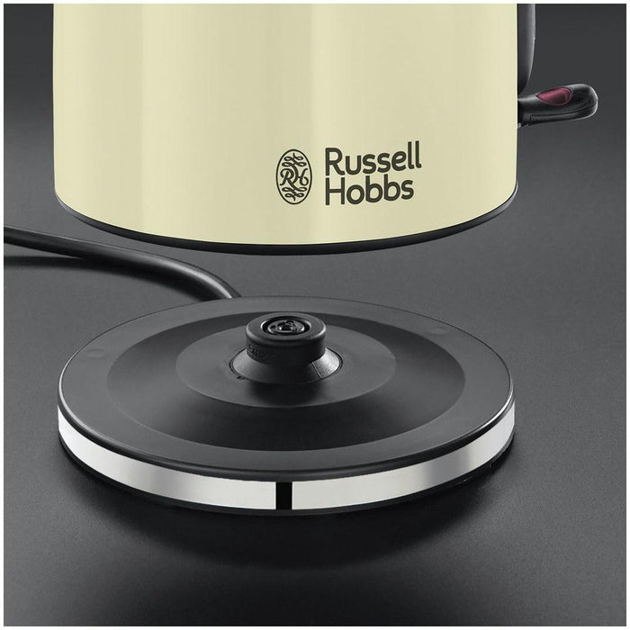 Russell Hobbs Colours Plus 1.7L Jug Kettle - Cream | 20415 from DID Electrical - guaranteed Irish, guaranteed quality service. (6890751164604)