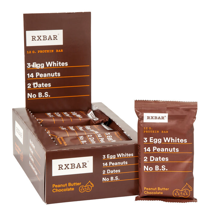 RX BAR Peanut Butter Chocolate Protein Bar - 12 Count - 1.83 OZ