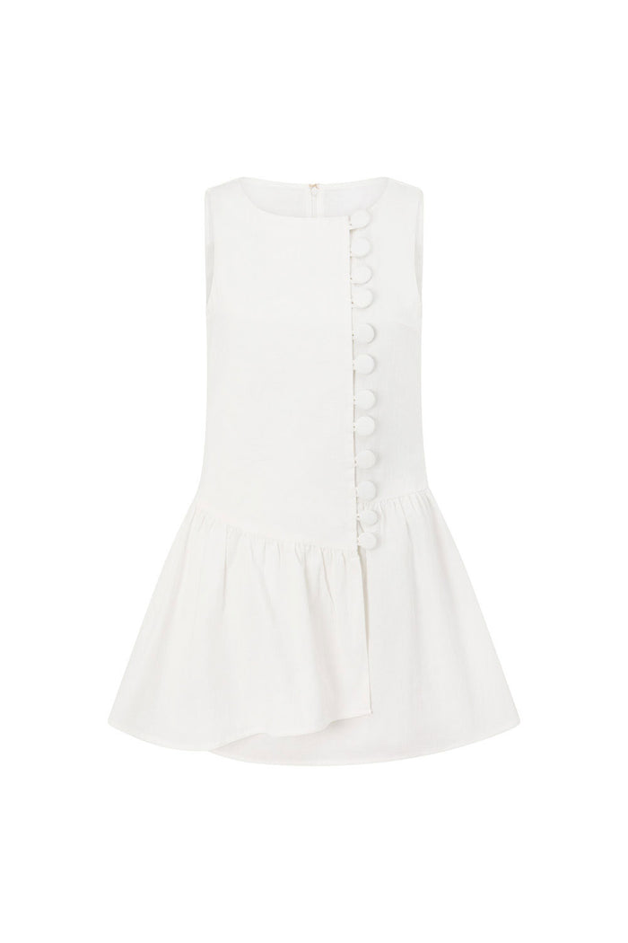 SAMPLE-Alfresco Dress - White