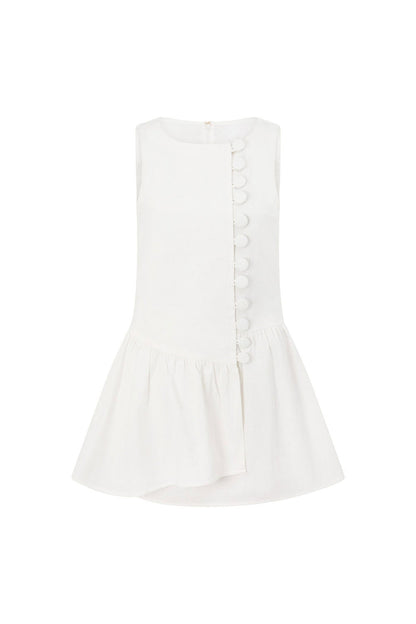 SAMPLE-Alfresco Dress - White