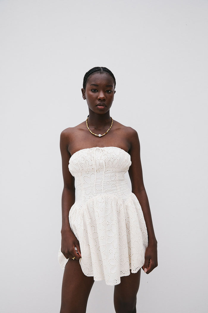 SAMPLE-Aura Dress - Broderie