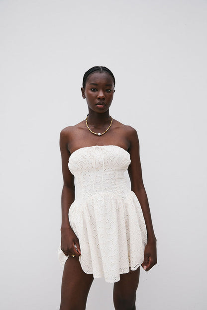 SAMPLE-Aura Dress - Broderie