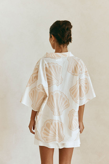 SAMPLE-Celestia Top - Coastal Shell