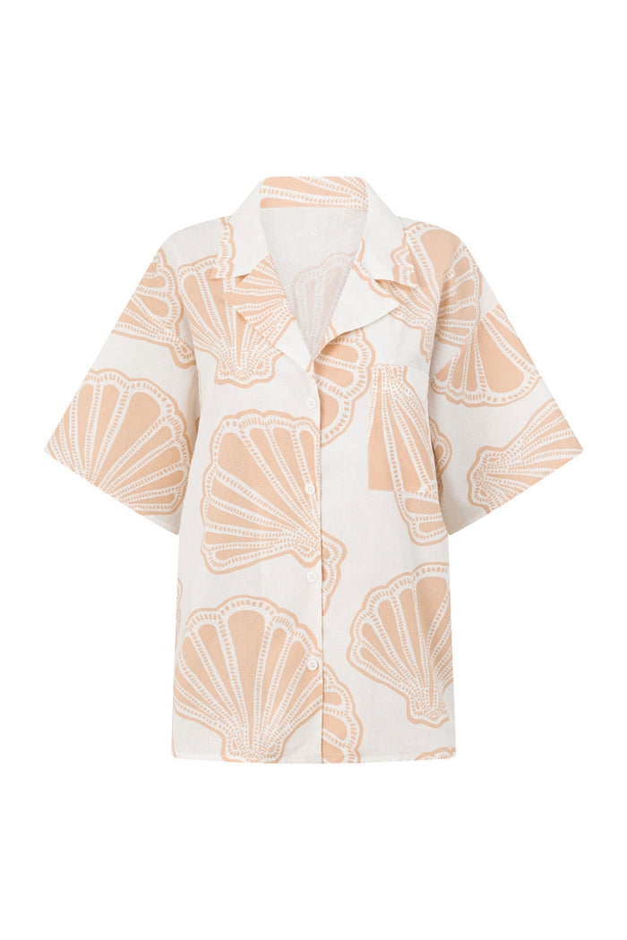 SAMPLE-Celestia Top - Coastal Shell