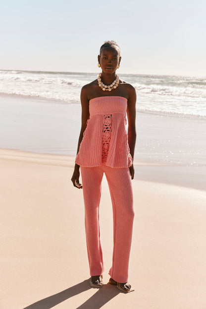 SAMPLE-Ellea Pants - Rose