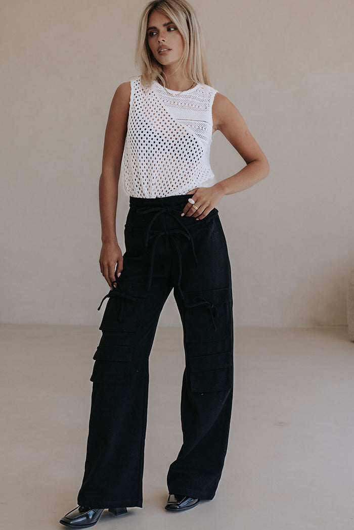 SAMPLE-Jaicee Pants - Black