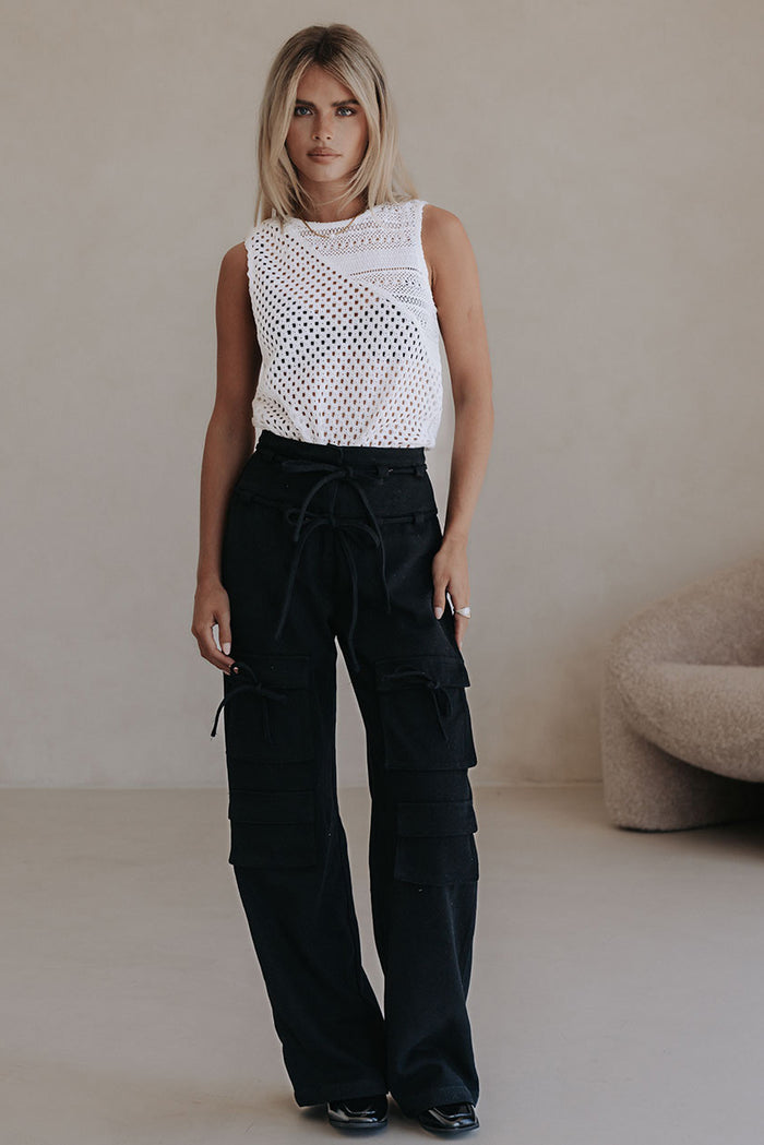 SAMPLE-Jaicee Pants - Black