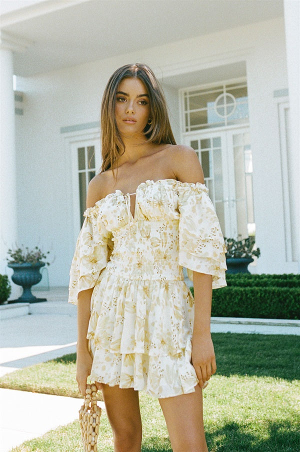 SAMPLE-Moko Off Shoulder Dress