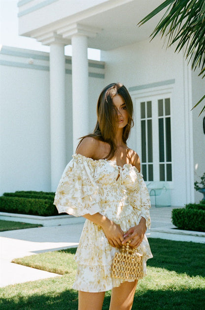 SAMPLE-Moko Off Shoulder Dress
