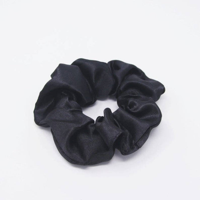 Satin Scrunchie - Black