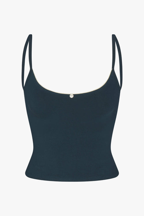 SCOOP BACK CAMI IN BIJOUX