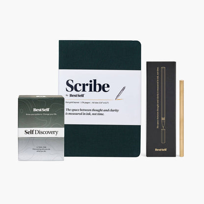 Self Discovery Deck Writing Set Bundle BestSelf Co.