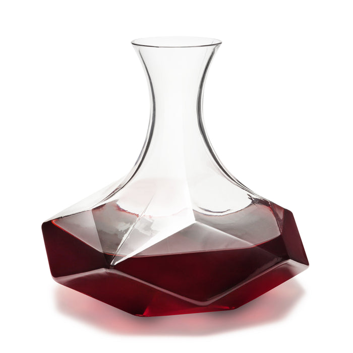 Seneca Faceted Crystal Wine Decanter (Online Only)