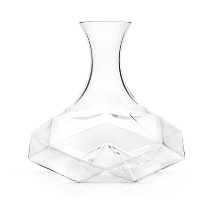 Seneca Faceted Crystal Wine Decanter (Online Only)