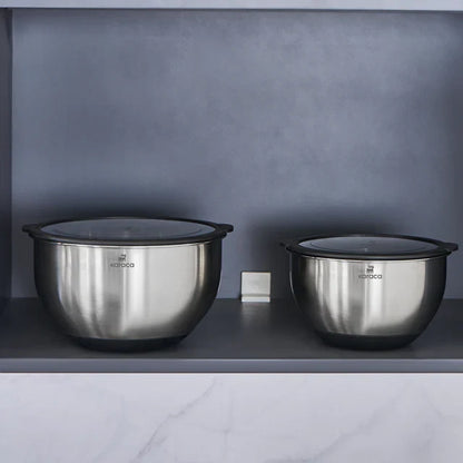 Set de bols mélangeurs Karaca Mixmaster – 2 pièces, inox