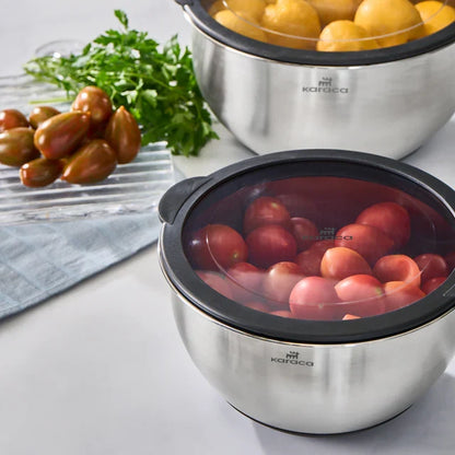 Set de bols mélangeurs Karaca Mixmaster – 2 pièces, inox