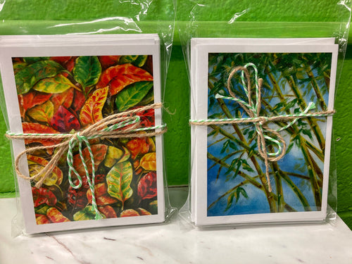 Set of 6 Cards by Clara Gutierrez.