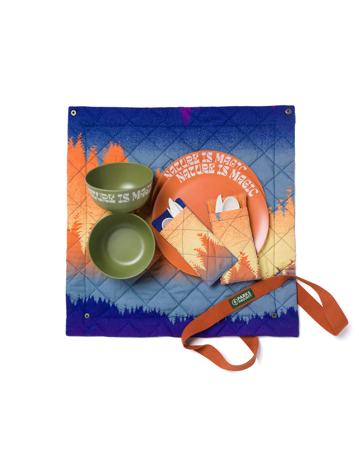 Shop Smoky Mtn. Picnic Set Inspired by Smoky Mtn National Park | multi-color