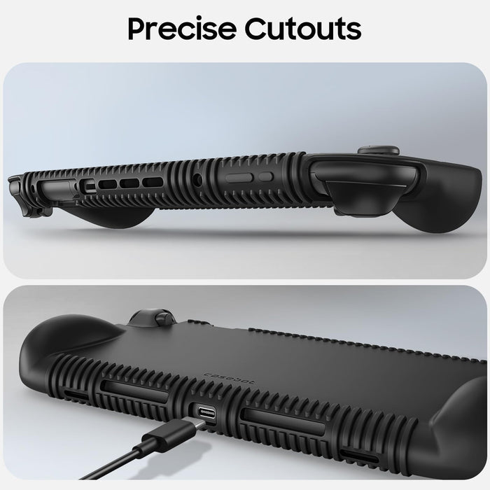 Soft Silicone Case for Nintendo Switch 2 w/Ergonomic Grip and 2 Cartridge Slots, Durable & Anti-Slip | Fintie