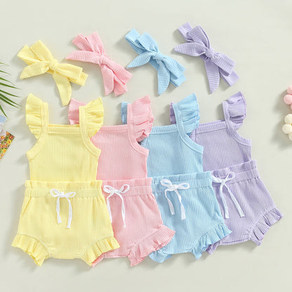 SOLEIA Summer Ruffle Outfit