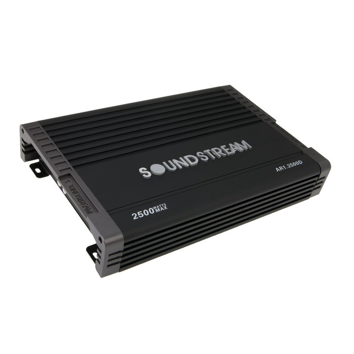 Soundstream AR1.2500D Arachnid Series 2500W Class D Monoblock Amplifier