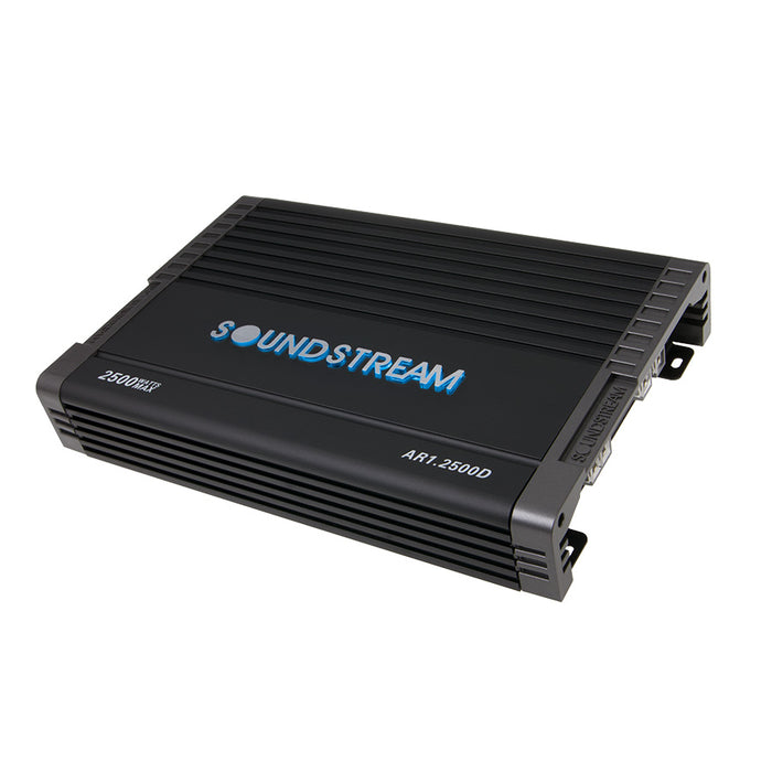 Soundstream AR1.2500D Arachnid Series 2500W Class D Monoblock Amplifier