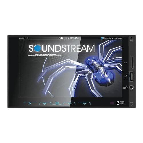Soundstream VM-622HB Stereo 6.2â€ Touchscreen 2-DIN  W/BT